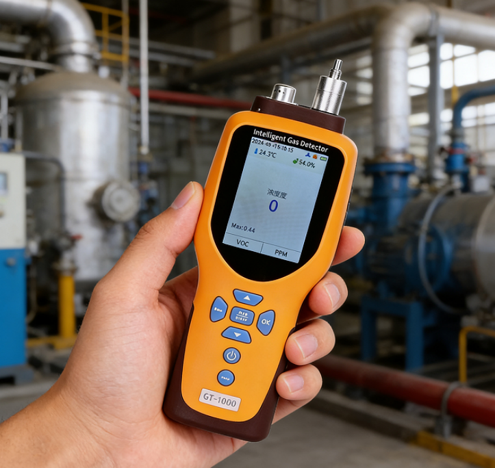 化工厂必备安全设备：科尔诺有毒气体检测仪的应用场景